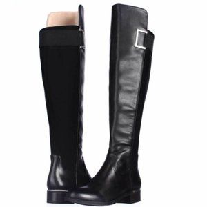 Calvin Klein "Cyra" Black Over-The-Knee Boots 8.5